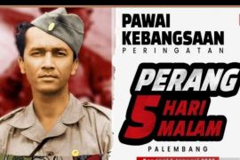 Pawai kebangsaan digelar di Palembang peringati pertempuran RI-Belanda