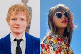 Ed Sheeran dan Taylor Swift bernostalgia di "The Joker and the Queen"
