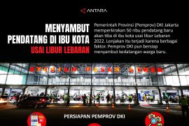 Menyambut pendatang di ibu kota usai libur Lebaran