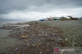 Serakan Sampah Kotori Pantai Teluk Palu Page 1 Small