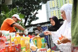 Pasar Jaya pantau pergerakan harga bahan pokok di Jakarta