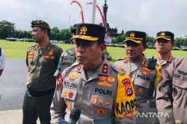 Polda Bali jaga ketat gereja cegah teror saat Natal 2022