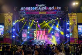 Penonton Yogyakarta ikut meramaikan GoPlay Creator's Playdate