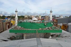 Kubah masjid roboh timpa jamaah shalat tarawih Page 1 Small