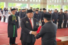 Erwin Ibrahim dilantik jadi Sekda Kabupaten Banyuasin