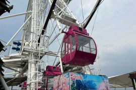 Menjajal sensasi festival Jepang di J-Sky Ferriswheel AEON Garden City