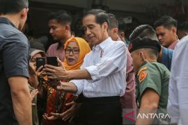 Presiden kunjungi Pasar Menteng Pulo
