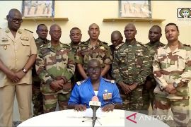 Junta militer menutup wilayah udara Niger