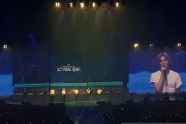 TXT lewat "Blue Spring" gebrak penggemar Jakarta