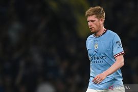 Guardiola sebut kemenangan City dipicu oleh tendangan bebas De Bruyne