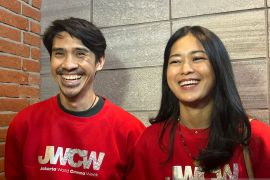 Prisia Nasution kerjakan "Melukis Luka"