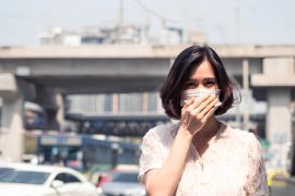 Tetap pakai masker, kualitas udara Jakarta terburuk keempat di dunia