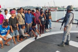 Bakamla RI gagalkan pengiriman 30 calon PMI Ilegal ke Malaysia