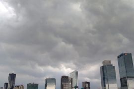 Kamis, sebagian Jakarta diperkirakan berawan pada siang hari