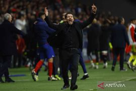 Pelatih Atletico Madrid mengakui kehebatan Paris Saint-Germain