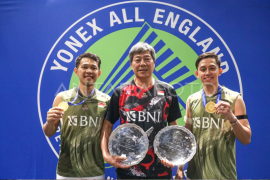 Pebulu tangkis ganda putra Indonesia Fajar/Rian juara All England Open 2024 Page 1 Small