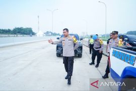 Polisi pastikan Tol Cimanggis-Cibitung siap beroperasi layani pemudik