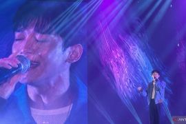 Chen hibur fans di Saranghaeyo Indonesia 2024