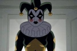 Harley Quinn menakutkan di film "Batman: Caped Crusader"