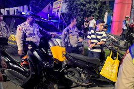 34 sepeda motor terindikasi balap liar diamankan polisi Pekanbaru