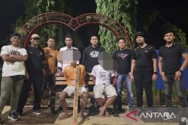 Bangku taman hilang, Dinas PU Musi Rawas lapor polisi dan dua orang pelakunya diringkus