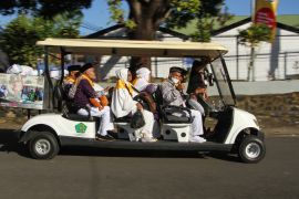 Kendaraan operasional golf car di Asrama Haji Makassar Page 1 Small