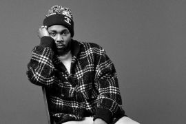 Kendrick Lamar bersiap tampil di Los Angeles