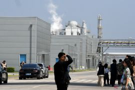 Ketua LG kunjungi pabrik baterai Indonesia tinjau operasi manufaktur