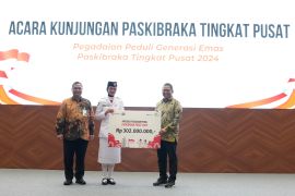 Pegadaian Berikan Apresiasi Untuk Paskibraka 2024