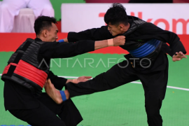 PON XXI Aceh-Sumut: Jabar raih emas silat tanding putra Page 1 Small