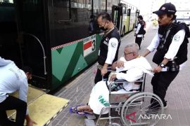 32 bus ramah lansia siap antar jamaah dari hotel ke Masjidil Haram