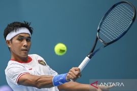 Rifqi Fitriadi melaju ke perempat final ITF M25 Bali