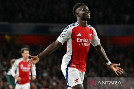 Arsenal hancurkan Monaco, AC Milan menang tipis atas Crvena Zvevda