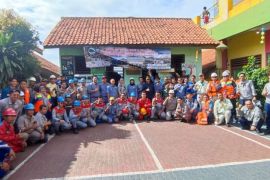 MCCI-BPBD Kota Cilegon edukasi warga lewat simulasi evakuasi tsunami