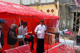 Mensos resmikan lumbung sosial di Kabupaten Kediri