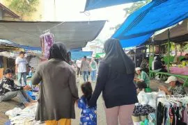 Pasar tradisional di Banjarmasin sepi saat Haul Guru Sekumpul