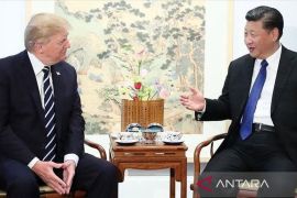 Trump sebut Xi Jinping sangat tegas, sulit diajak membuat kesepakatan