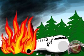 Pesawat American Airlines terbakar setelah mendarat di bandara Denver
