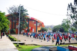 Gelar Senam Bersama, Pj Bupati Banyuasin harap masyarakat jaga gaya hidup sehat