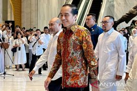 Jokowi hingga Pramono hadiri buka puasa bersama di Nasdem Tower