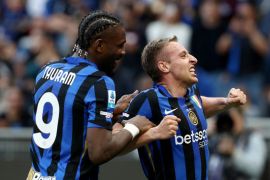 Inter Milan kokoh di puncak klasemen setelah taklukkan Udinese 2-1