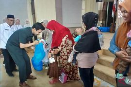 Pemkab Buol beri makanan tambahan bagi balita untuk tangani stunting