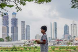 Minggu pagi, kualitas udara Jakarta masuk kategori tidak sehat