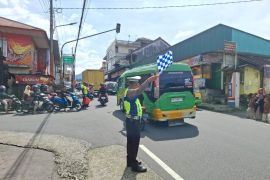 Survei tunjukkan masyarakat puas dengan Korlantas Polri amankan mudik