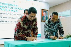 PLN pasok 8,1 MW listrik ke lima PKS PTPN IV Regional III Riau