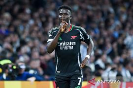 Saka dan Odegaard cedera, Arteta cemas jelang hadapi Liverpool