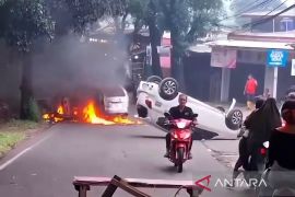 Polisi jelaskan penyebab terbakarnya mobil di kawasan Pondok Ranggon