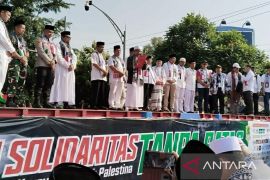 MUI Karawang sampaikan enam pernyataan dalam aksi bela Palestina