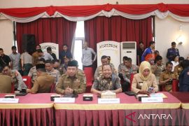 Ikut rakor penanggulangan karhutla bersama Gubri, Sekda Meranti : kita sudah lakukan kesiapsiagaan