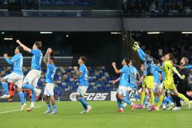 Menang atas Torino 2-0, Napoli perlebar peluang juara Liga Italia